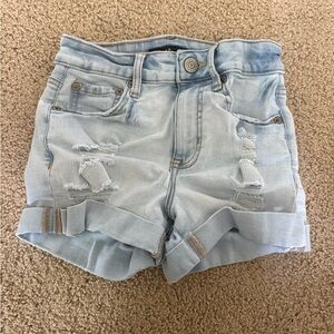 Aeropostale Sky Blue Denim Shorts
